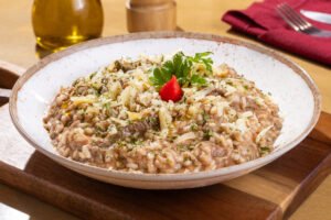 RISOTO DE FILÉ MIGNON